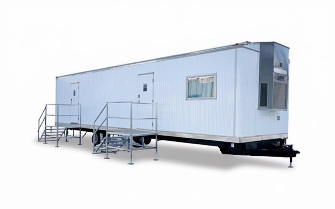 office trailers come in various sizes and layouts to accommodate different business needs